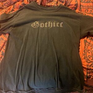 Black “Gothicc” T-Shirt